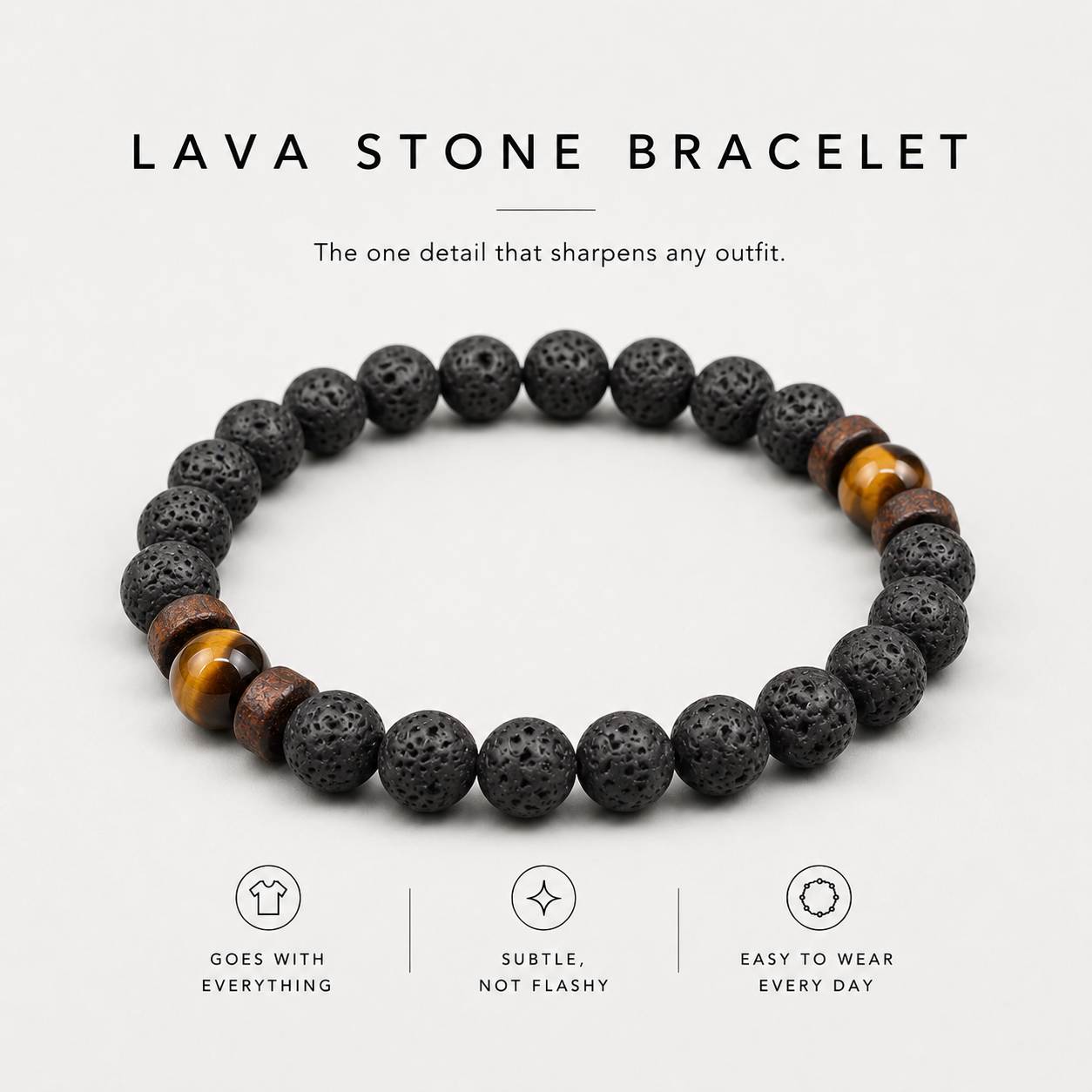 VANTA™ LAVA STONE BRACELET